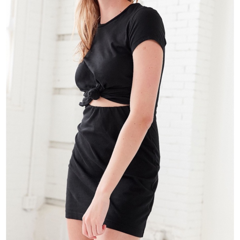 Silence & Noise knotted t-shirt dress